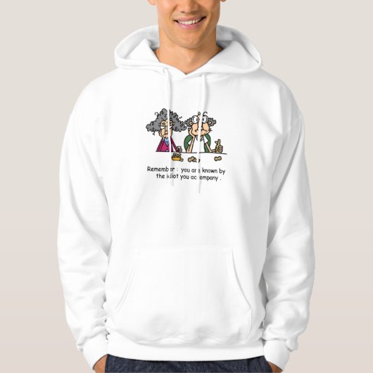 Veste À Capuche Compagnie Idiot (Devant)