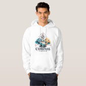 Veste À Capuche Compass Coffee Mountain Adventure Sweatshirt à cap (Devant entier)
