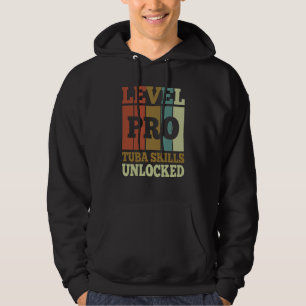 Veste À Capuche Compétences de Tuba Pro Débloquées Style Vintage U