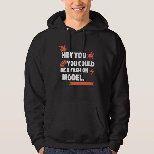 Veste À Capuche Complimente que vous pourriez modeler une propagat (Devant)