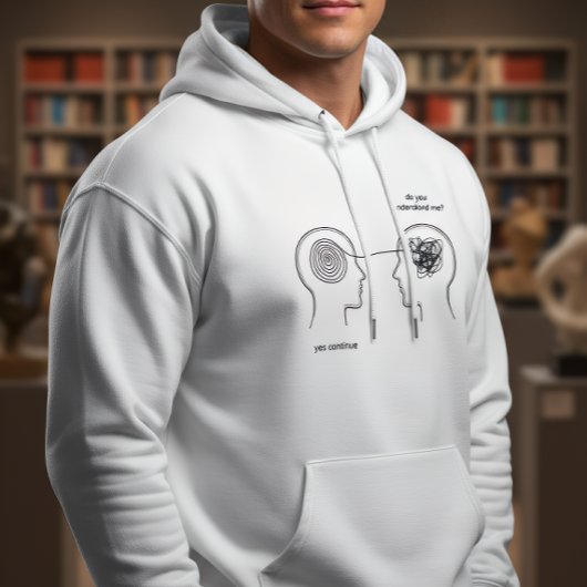 Veste À Capuche Comprendras-tu mon sweat-shirt