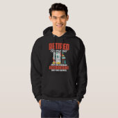 Veste À Capuche Comptable retraité retraité retraité retraite (Devant entier)