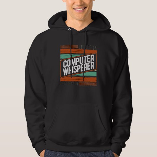 Veste À Capuche Computer Specialist Humor Computer Whisperer Progr (Devant)