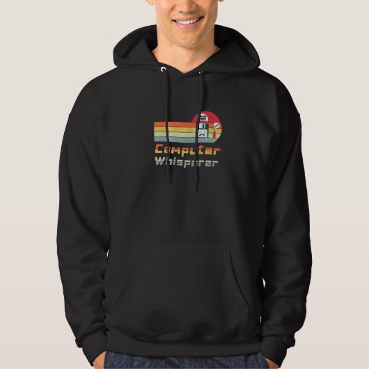Veste À Capuche Concepteur De Disquette Père & Son Programmeur Ou (Devant)
