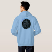 Veste À Capuche Conception d'amour de chat coupé (Dos entier)