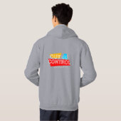 Veste À Capuche Conception de déclaration de typographie audacieus (Dos entier)