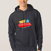 Veste À Capuche Conception de déclaration de typographie audacieus (Devant)
