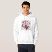 Veste À Capuche Conception de fleurs magnifiques (Devant entier)