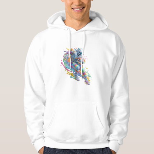 Veste À Capuche Conception de football (Devant)