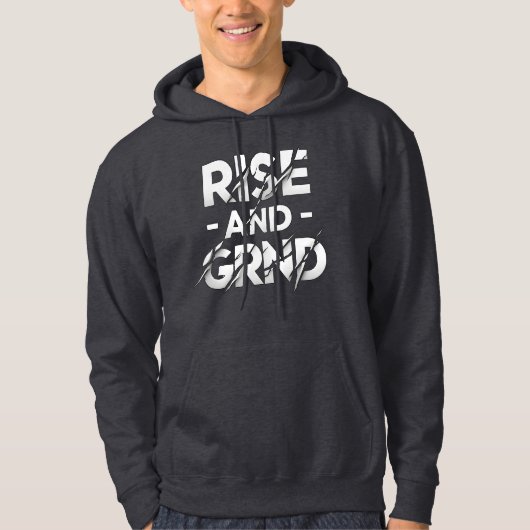 Veste À Capuche Conception De Jeux Motivationnelle (Devant)