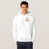 Veste À Capuche Conception de jour de la Saint-Valentin élégante e (Devant entier)