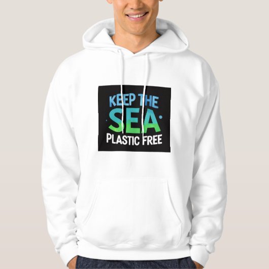 Veste À Capuche Conception de la mer (Devant)