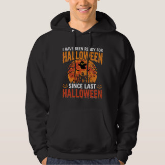 Veste À Capuche Conception de lune de fantôme de maison hantée drô