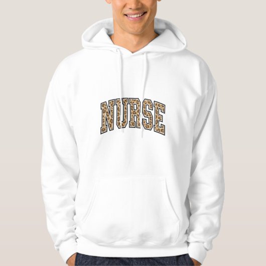Veste À Capuche Conception de maillot universitaire d'infirmière l (Devant)