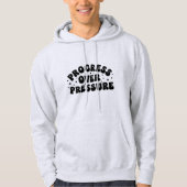 Veste À Capuche Conception de mots motivants (Devant)