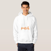 Veste À Capuche Conception de patch de citrouilles maman Halloween (Devant entier)