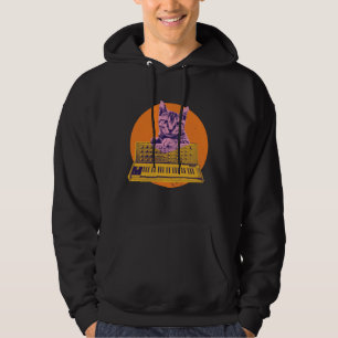 Veste À Capuche Conception de producteur de musique de synthétiseu