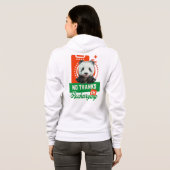 Veste À Capuche Conception de recharge de batterie d'introverti pa (Dos entier)