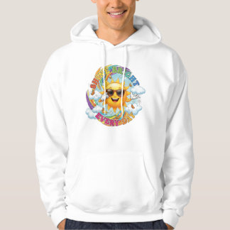 Veste À Capuche Conception de soleil coloré – Brillez fort chaque