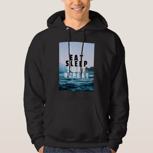 Veste À Capuche Conception de surf (Devant)