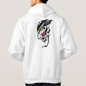 Veste À Capuche Conception de typographie Grungy de chasseur de ti (Dos)