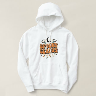 Veste À Capuche Conception de typographie rétro Halloween pour la