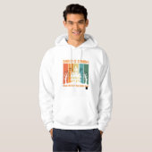 Veste À Capuche Conception de vecteur de maison hantée de fantôme  (Devant entier)