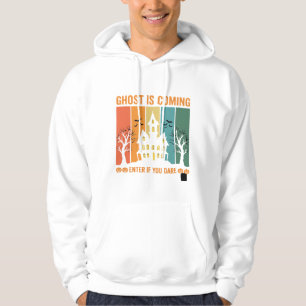 Veste À Capuche Conception de vecteur de maison hantée de fantôme