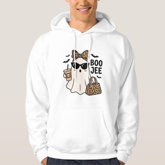 Veste À Capuche Conception de vecteur de noeud de léopard de fantô (Devant)