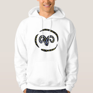 Veste À Capuche Conception de zodiaque Bélier Bélier cosmique – Il
