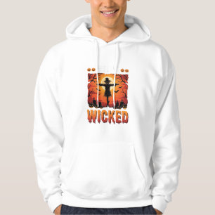 Veste À Capuche Conception d'épouvantail d'Halloween qui se sent m