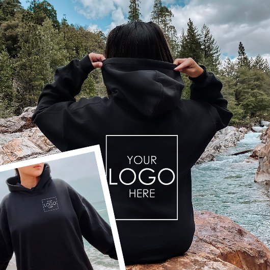 Veste À Capuche Conception Du Logo De L'Entreprise Conception De L