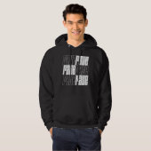 Veste À Capuche conception du logo rave (Devant entier)