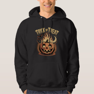 Veste À Capuche Conception d'un feu de Citrouille