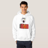 Veste À Capuche Conception graphique de bombe sans limites (Devant entier)