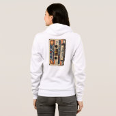 Veste À Capuche Conception Patriotique Chrétienne Guidée par la Fo (Dos entier)