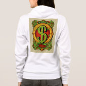 Veste À Capuche Conception pour t-shirt un signe dollar avec une m (Dos)