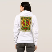 Veste À Capuche Conception pour t-shirt un signe dollar avec une m (Dos entier)