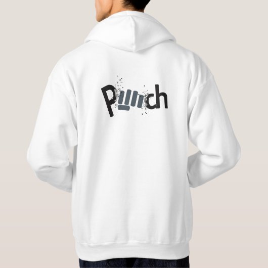 Veste À Capuche Conception "Punch" (Dos)