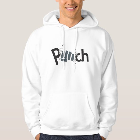 Veste À Capuche Conception "Punch" (Devant)