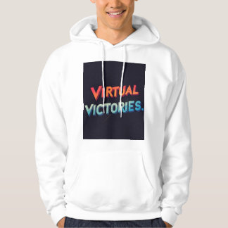 Veste À Capuche Conception T-shirt Victoires Virtuelles