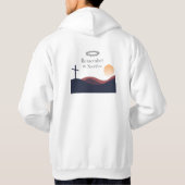 Veste À Capuche Conceptions de POD basées sur la foi qui génèrent (Dos)