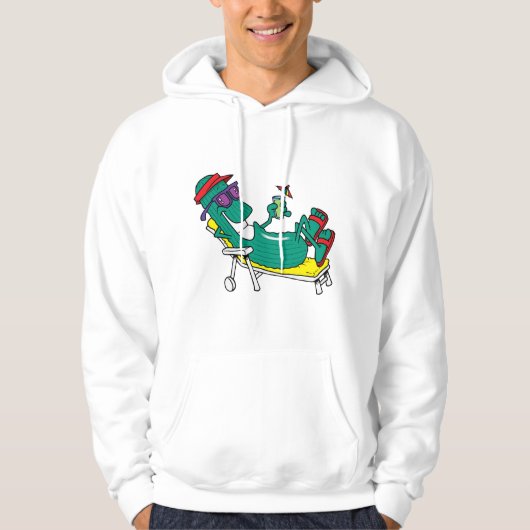 Veste À Capuche Concombre cool (Devant)