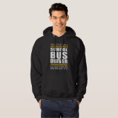 Veste À Capuche Conducteur d'autobus scolaire (Devant entier)