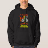 Veste À Capuche Conduite Plus Rapide Parce Que Zombies - Mtb Cycli (Devant)