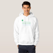 Veste À Capuche Conseiller en affaires de communications, pas un s (Devant entier)