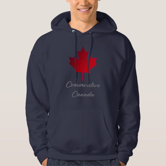 Veste À Capuche Conservative Canada (Devant)
