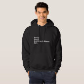 Veste À Capuche Constructeur de maison drôle Charpentier Entrepren (Devant entier)