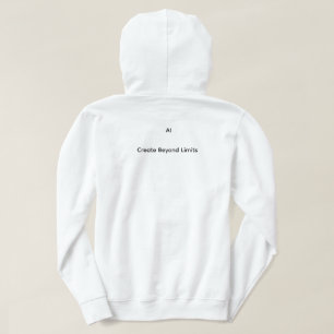 Veste À Capuche Construire mon avenir avec l'IA et la finalité I