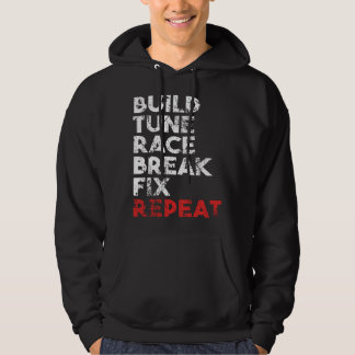 Veste À Capuche Construire Réparer Courir Casser Réparer Répéter O